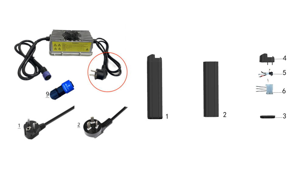 Batería y cargadores (XxX)