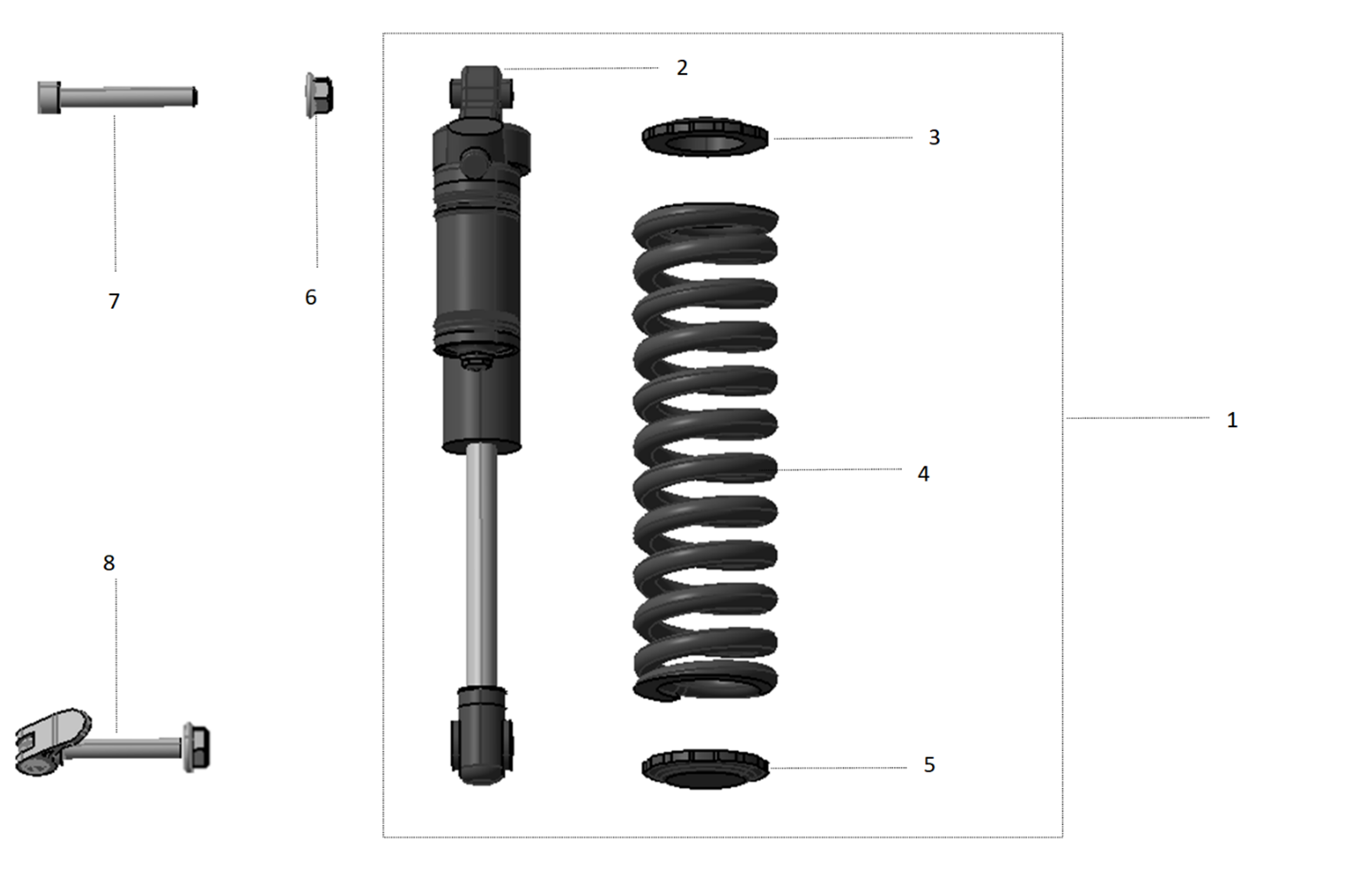 Suspension trasera (XxX)