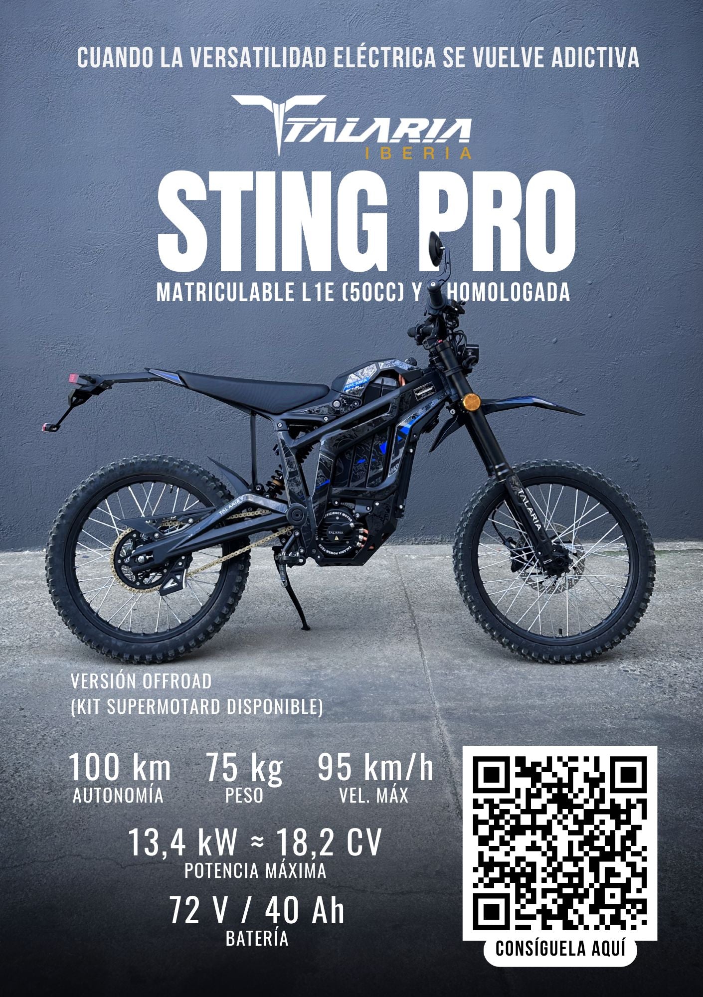 5€ Test Ride Bassella - Talaria STING PRO
