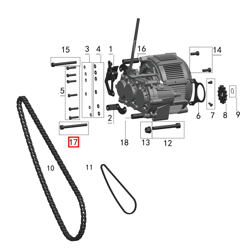 GB/T70.1 Bolt (M8*80)