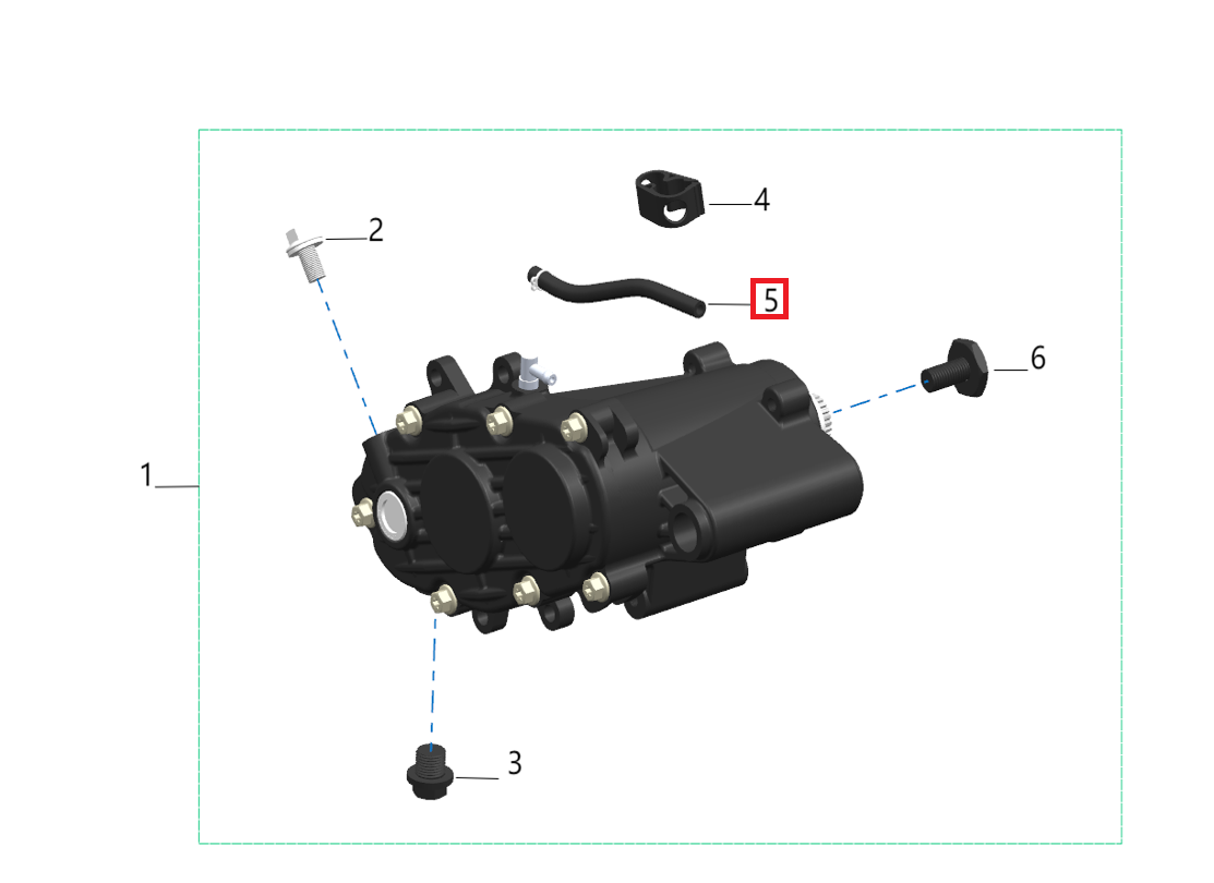 Manguera de goma (KOMODO)
