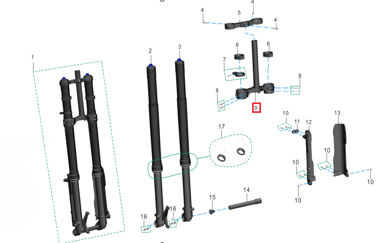 Fork Upper Plate(FACTORY)