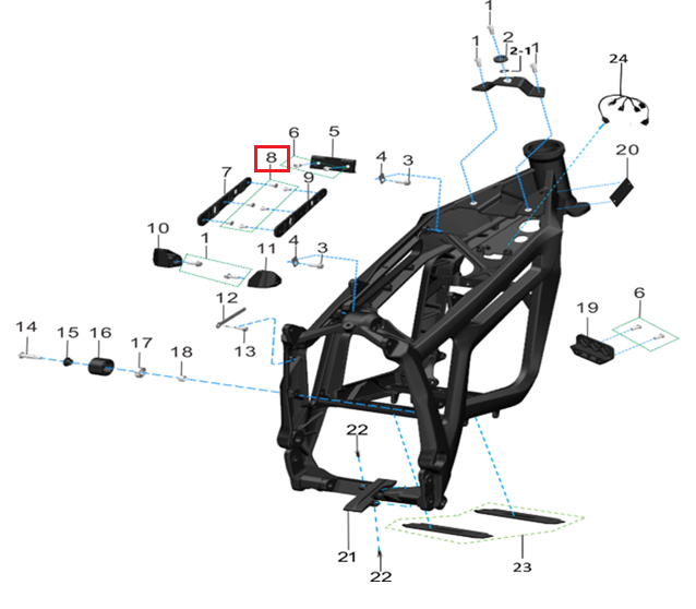 Tornillo M5×14 (KOMODO)