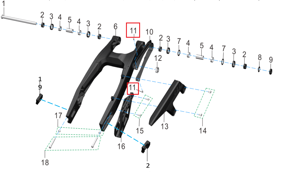 Tornillo M5×14 (KOMODO)