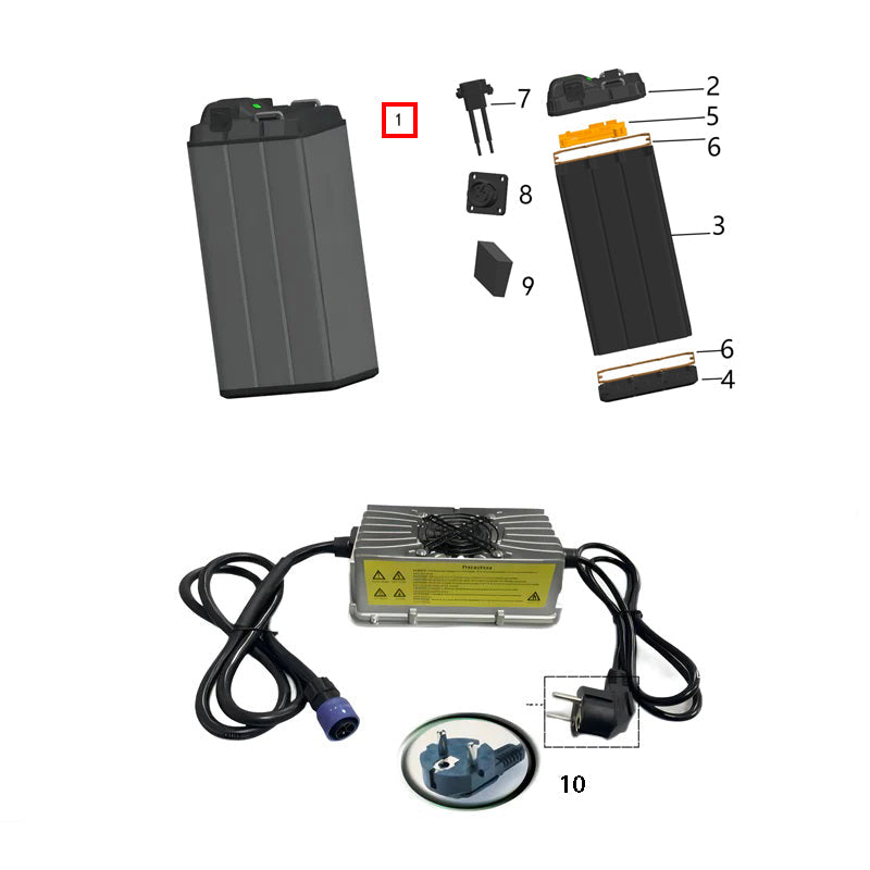 Lithium-ion battery pack (60V/45Ah)