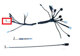 Conjunto de arnés de cables