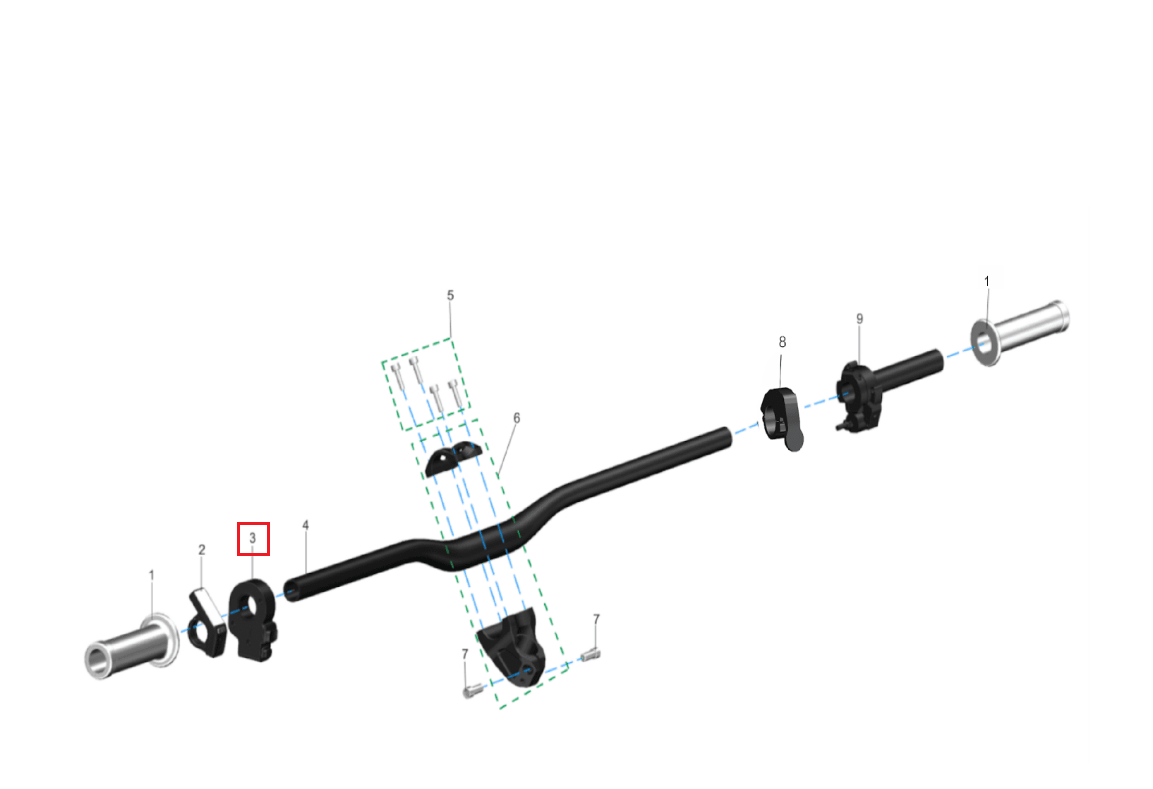 Conmutador combinado izquierdo TL5500