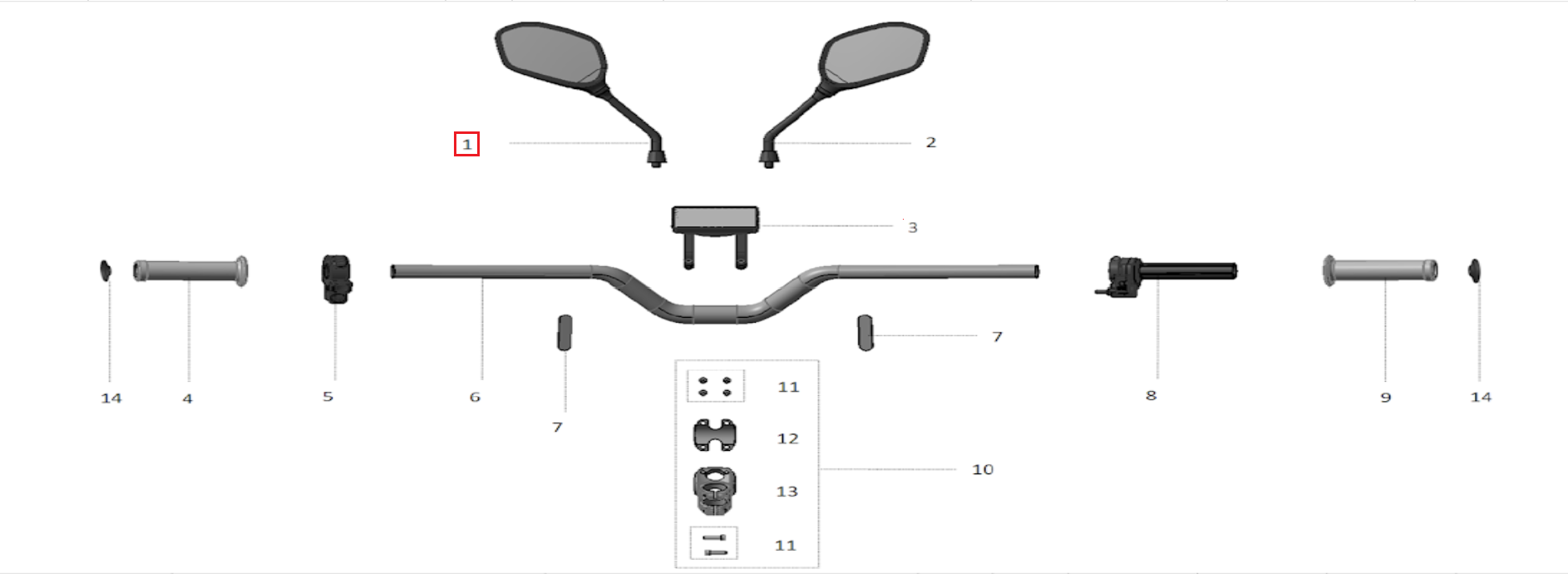 Handlebar end cap