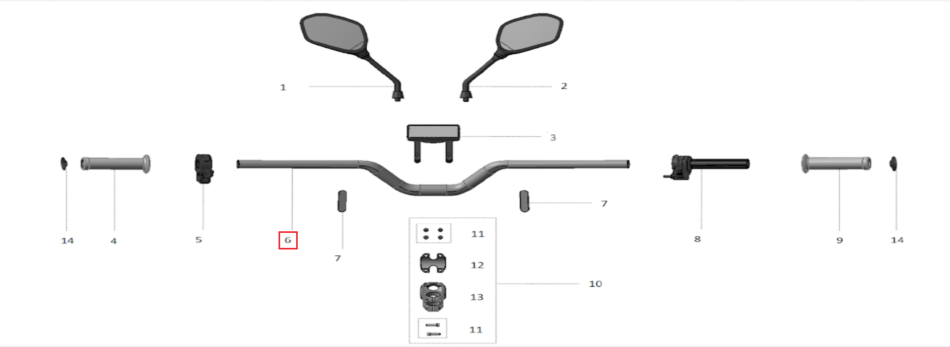 Handlebar end cap