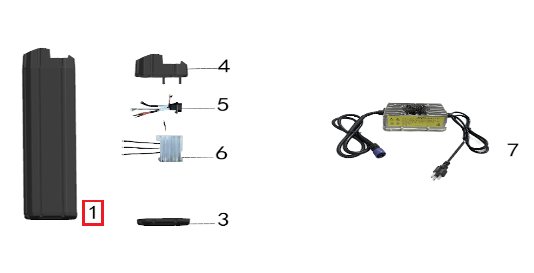 Bateria Litio (60 V/40 Ah)