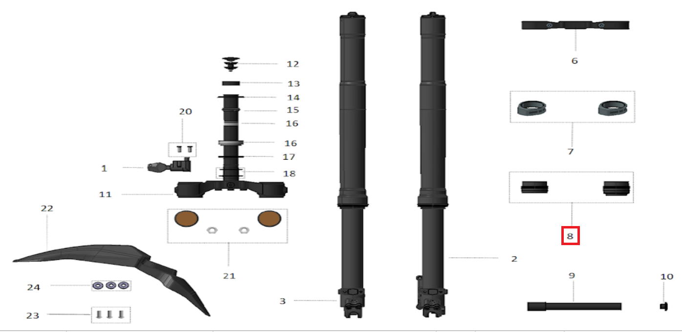 Arandela GB/97.1 (M16)