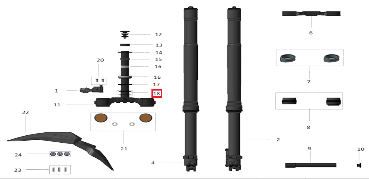 Arandela GB/97.1 (M16)