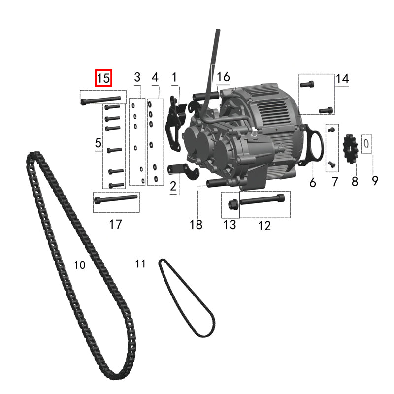 GB/T70.1 Bolt (M8*75)