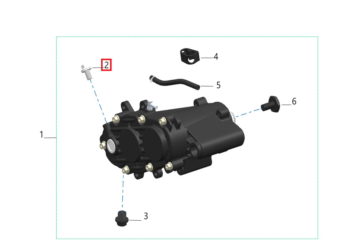Bulon caja de cambio (KOMODO)