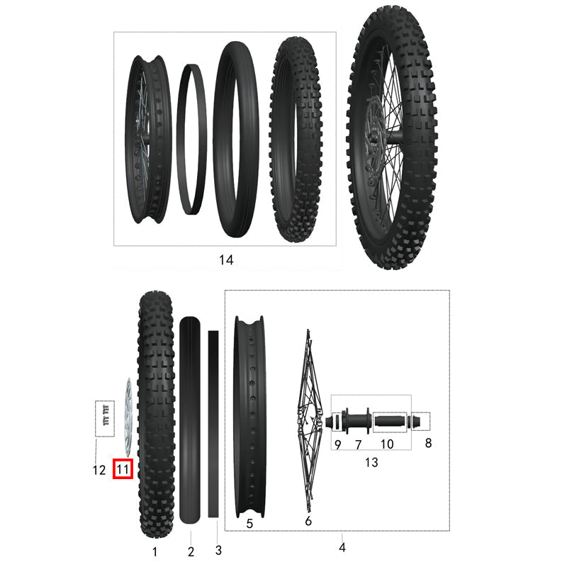 Disco de freno delantero TL4000