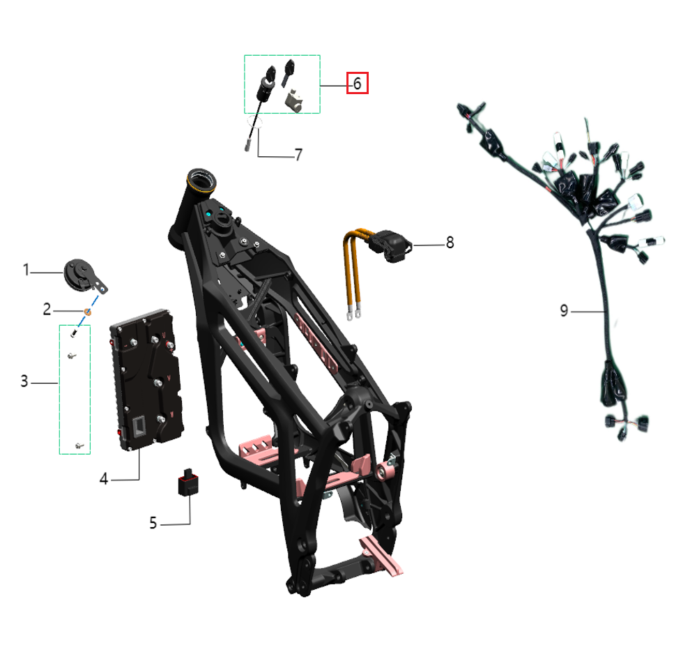 Interruptor de Llave MX (KOMODO)