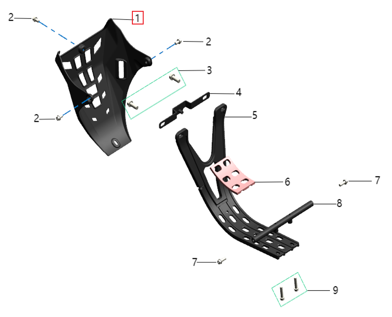 Protector motor (KOMODO)