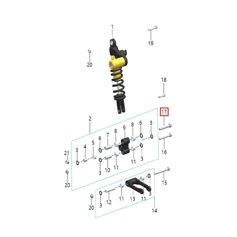 Perno M12x75 (KOMODO)
