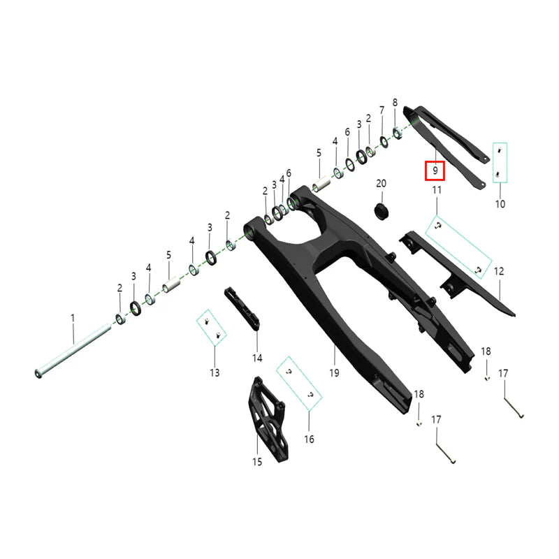 Protector cadena (KOMODO)