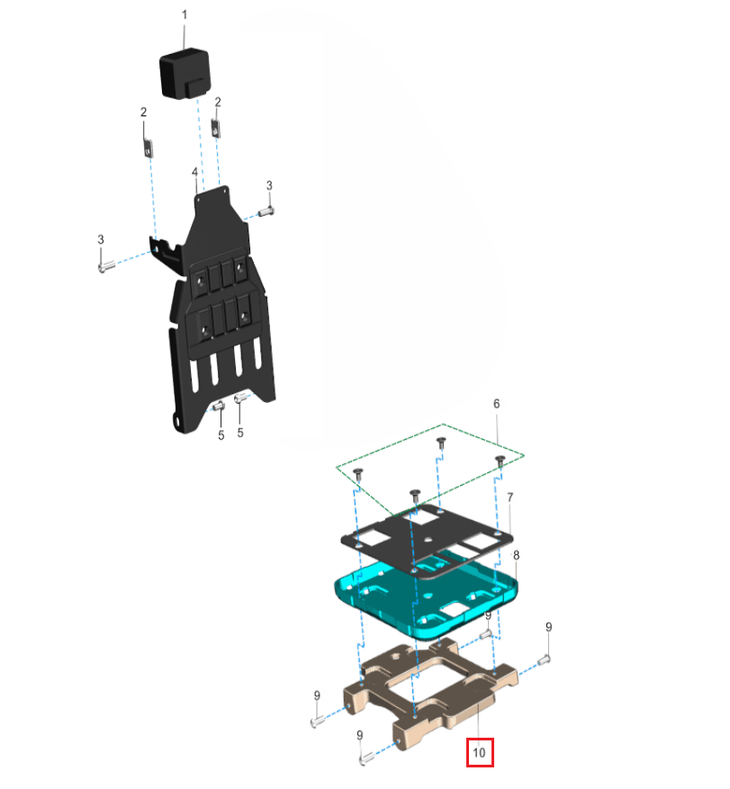 Soporte de batería