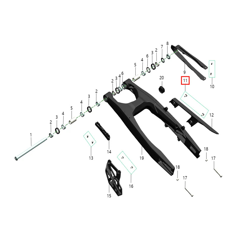 Tornillo M6x12 (KOMODO)