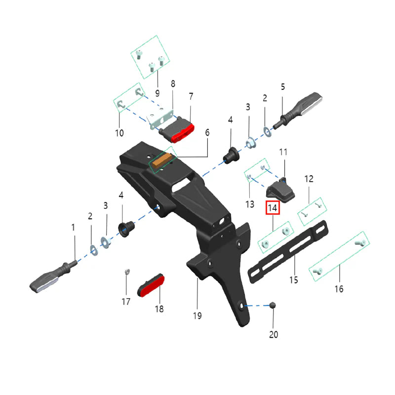 Tuerca (DIN6926) M6 (KOMODO)