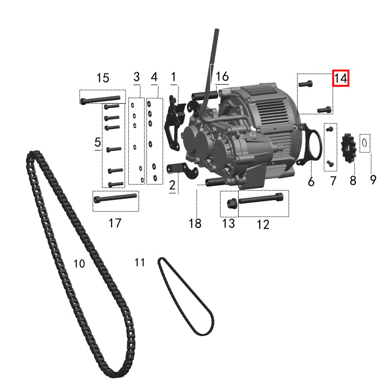 DIN7984-2002 Screw (M8*25)